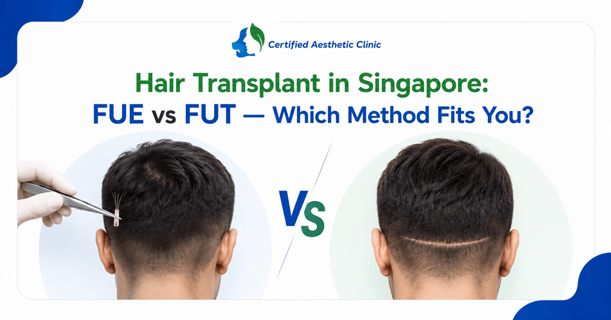 Hair Transplant in Singapore: FUE vs FUT — Which Method Fits You